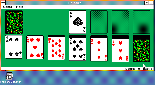 PC World Windows 3 Test Drive - Solitare